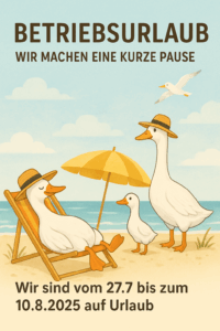 Betriebsurlaub 