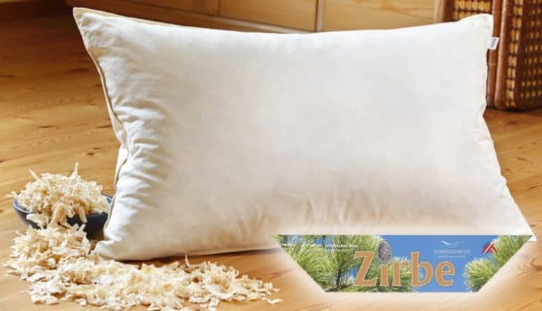Original Seibersdorfer swiss stone pine feather cushion 1 Original Seibersdorfer Zirben-Federpolster