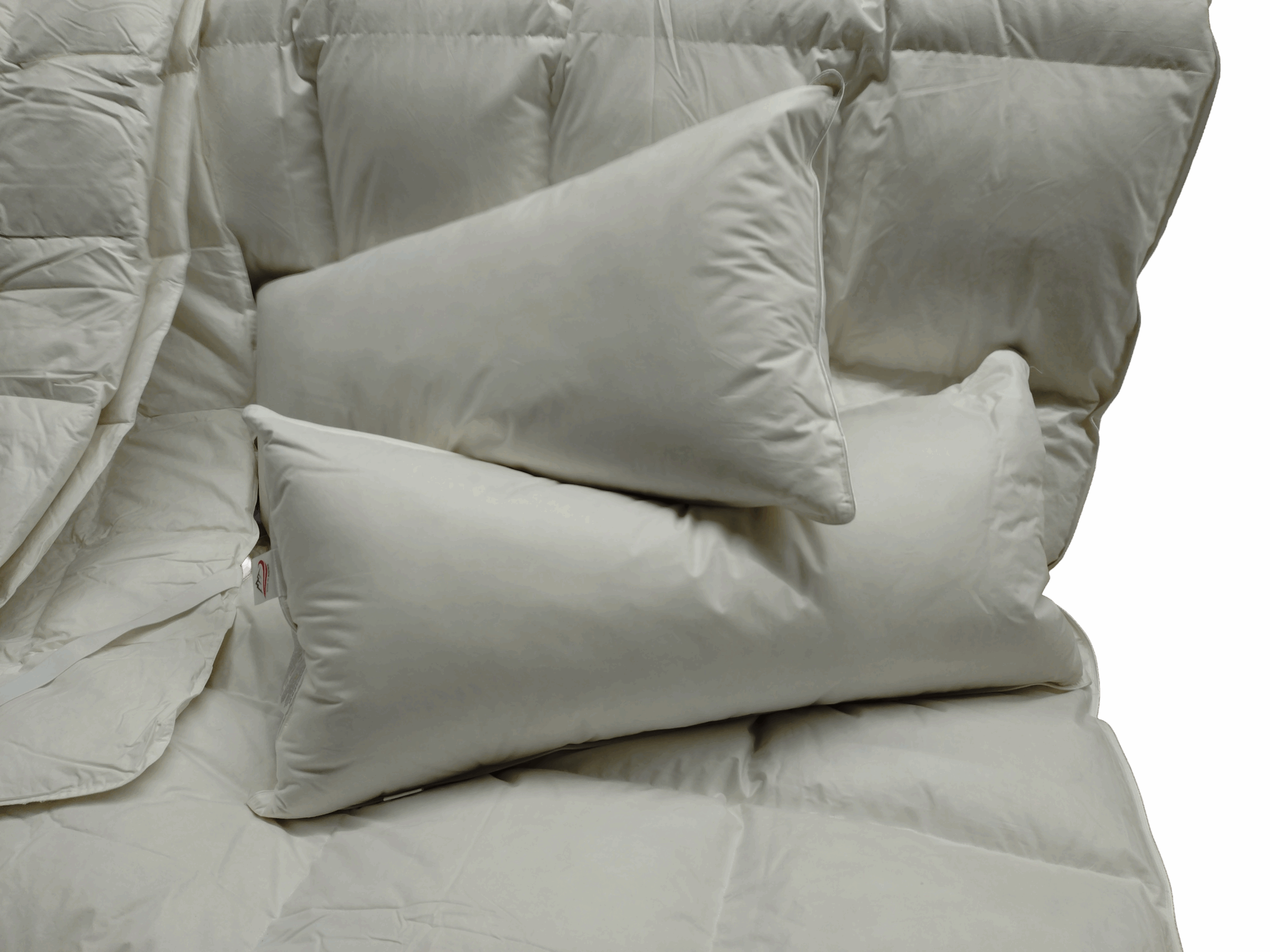 Winter-Komplett-Set 4 3-Kammer-Kissen 40 x 80 cm aus dem Winter-Komplett-Set